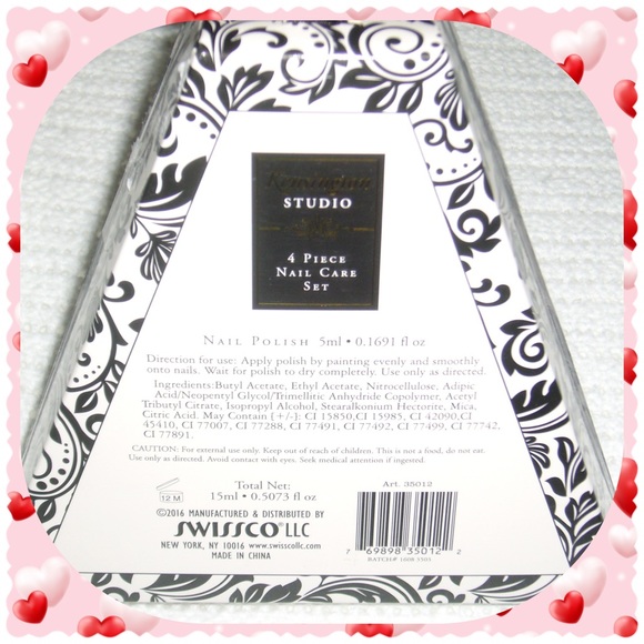 Kensington Studio Nail Polish Trio with Bonus File - Picture 2 of 2